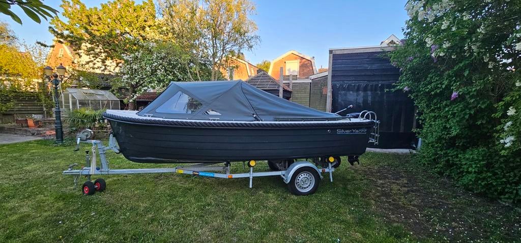 Silveryacht sloep, Ophalen, 3 tot 6 meter, Buitenboordmotor, Polyester