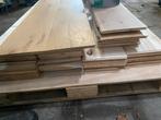 Restpartij geolied Eiken lamellenparket 22 m2, incl lijm, Nieuw, 10 m² of meer, 10 tot 30 cm, Hout