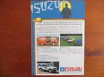 Isuzu: de lichte bedrijfswagenlijn Trooper, Pick-up, Bestel, Ophalen of Verzenden, Nieuw, Overige merken