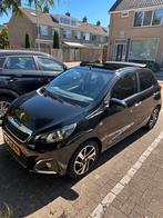 Peugeot 108 1.0 12V E-vti 51KW 5DR 2014 Zwart, Voorwielaandrijving, Stof, Start-stop-systeem, Cabriolet