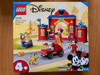 Lego 10776 Disney Mickey en Friends brandweerkazerne en auto, Ophalen, Nieuw, Complete set, Lego