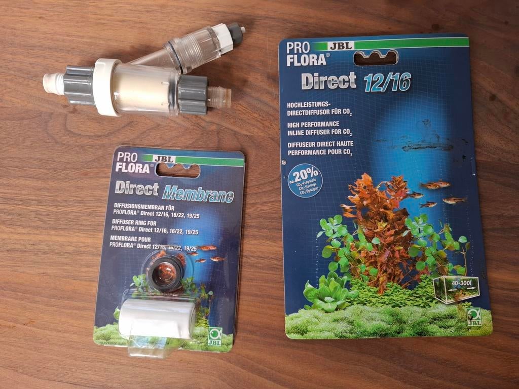 CO2 diffusor, Dieren en Toebehoren, Vissen | Aquaria en Toebehoren, Ophalen of Verzenden, Gebruikt, CO₂-systeem, JBL