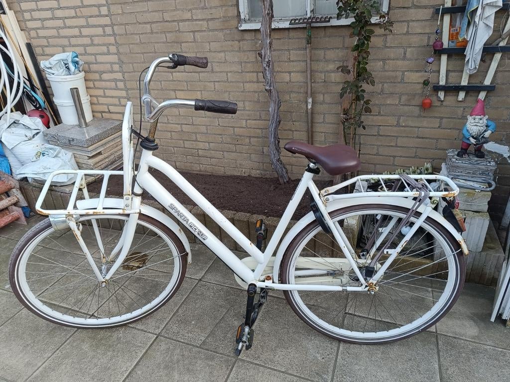 Sparta Pick-Up Transportfiets - Wit, 50 tot 53 cm, Ophalen of Verzenden, Gebruikt, Sparta