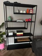 Woood vakkenkast zwart, Ophalen, Zo goed als nieuw