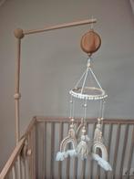 Complete babymobiel set - regenboog beige muziekmobiel, Ophalen of Verzenden, Nieuw, Mobiel, Met geluid