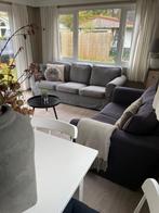 Ikea Ektorp bankstel 3 zits grijs, Ophalen, Gebruikt, Driepersoons, 75 tot 100 cm