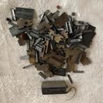 Brocante loden letters - letterbakletters en plaatjes, Ophalen of Verzenden