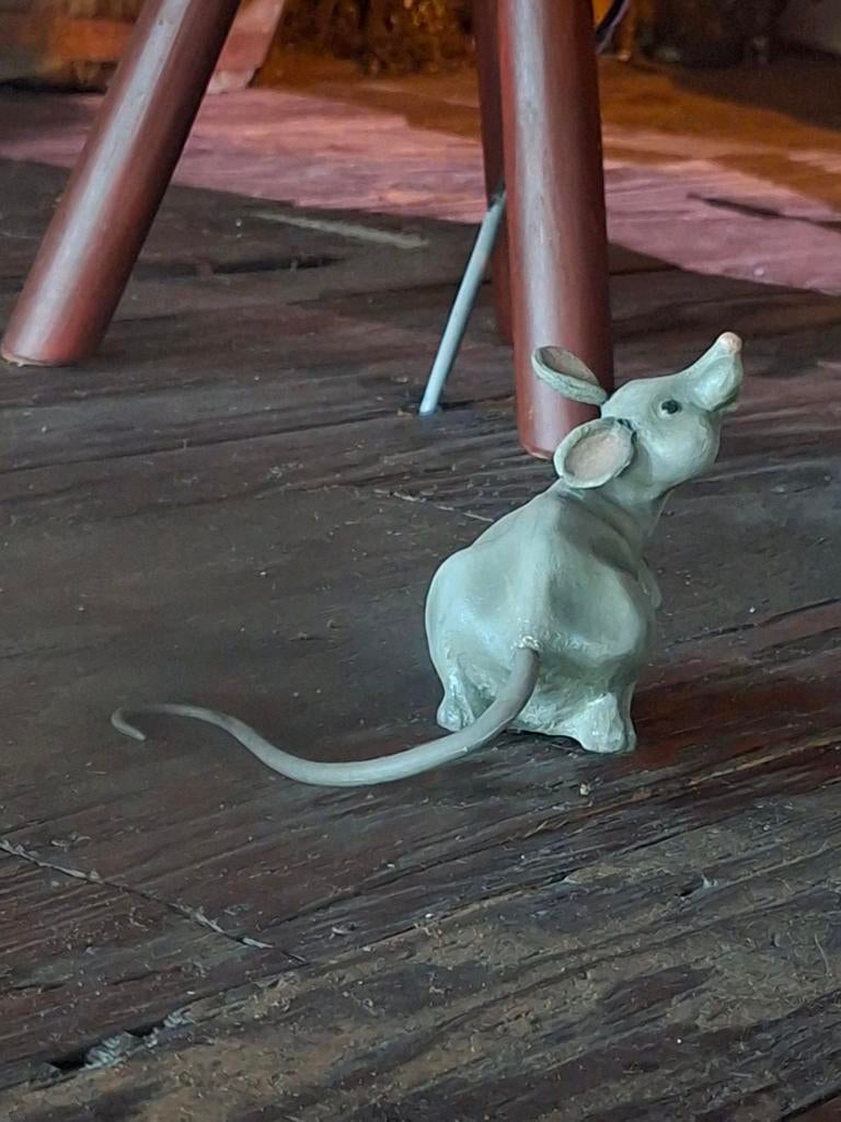 📌Efteling Anton Pieck muisje met rubber staartje gezocht 📌, Verzamelen, Efteling, Zo goed als nieuw, Beeldje of Poppetje, Ophalen of Verzenden