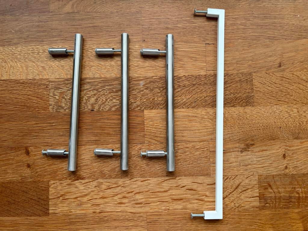 Ikea Pax kast handvaten vier stuks, Ophalen, Gebruikt