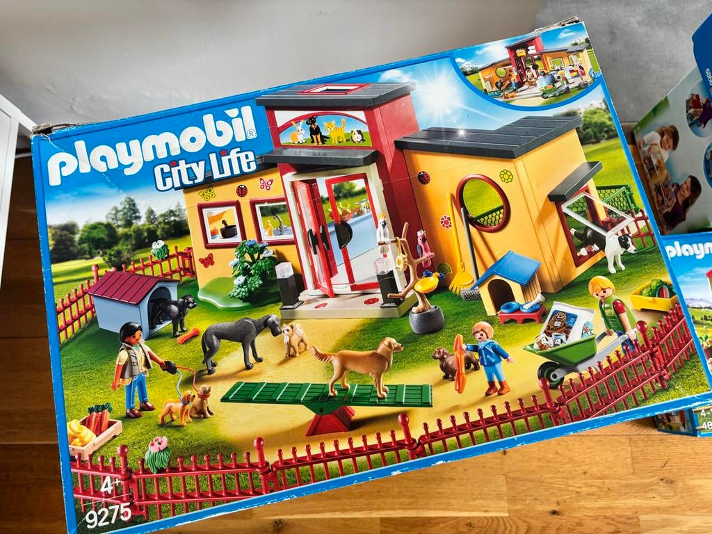 Playmobil City Life Dierenkliniek, Ophalen of Verzenden, Gebruikt, Complete set