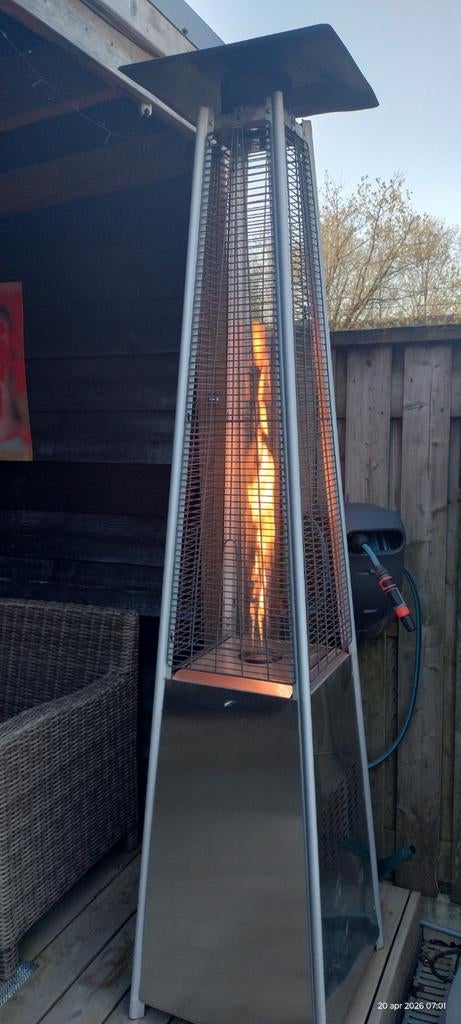 Terrasverwarmer op gas / Flameheater, Tuin en Terras, Terrasverwarmers, Ophalen