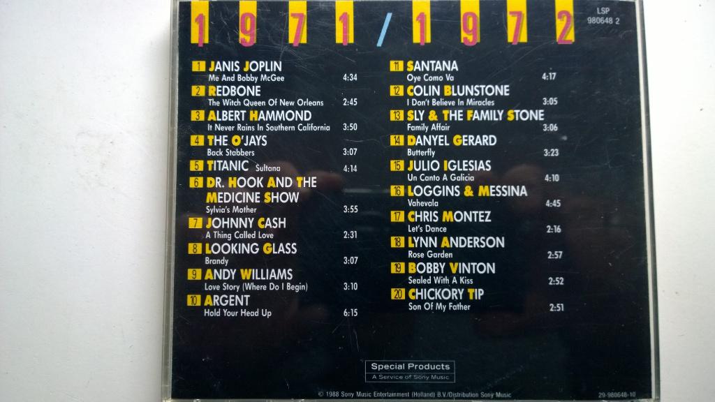 Remember Your 70's 1971-1972, Ophalen of Verzenden, Zo goed als nieuw, Pop