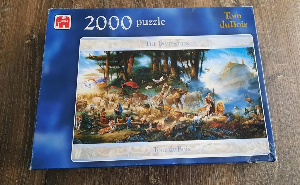 Puzzel The Invitation (Ark van Noach) - Tom duBois, Ophalen of Verzenden, Meer dan 1500 stukjes, Gebruikt