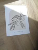 Keuken poster olijven 40x30, Rechthoekig Staand, Nieuw, Ophalen of Verzenden, A1 t/m A3