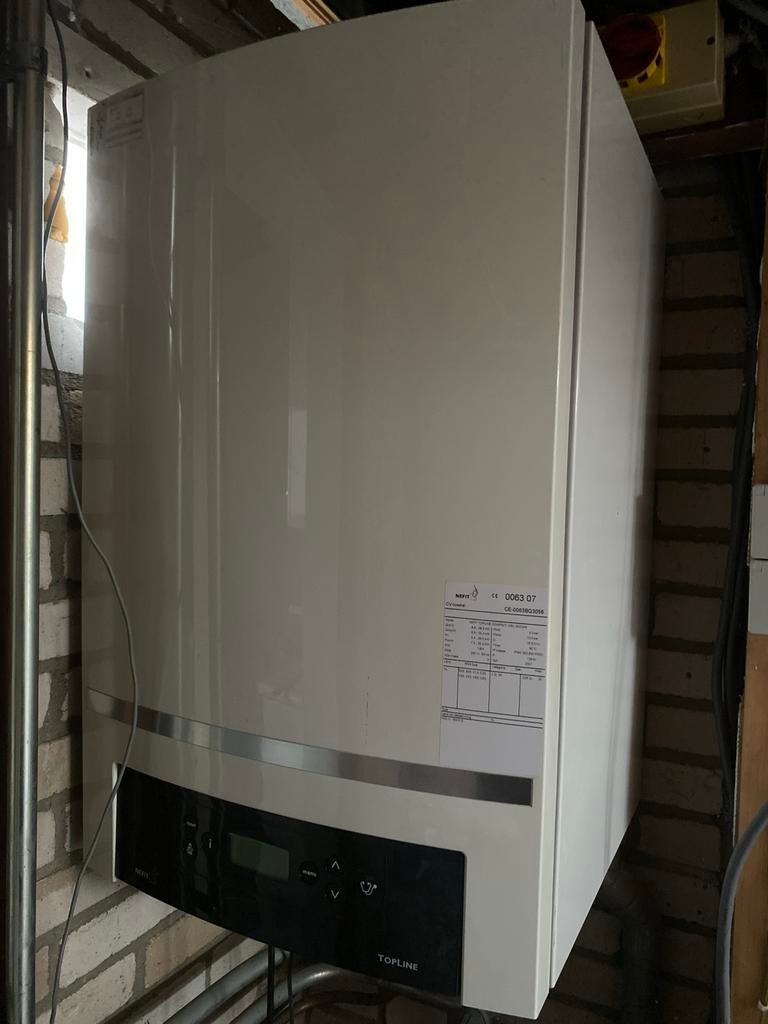 Nefit TopLine Compact HRC 30/CW5 CV-ketel (2007), Doe-het-zelf en Verbouw, Verwarming en Radiatoren, Gebruikt, Hoog rendement (Hr)