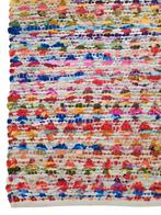 Handmade oriental vintage eclectic carpet India 160x235cm, Crème, 150 tot 200 cm, Onbekend, 200 cm of meer