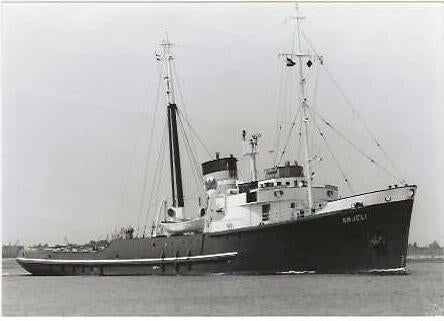 Sleepvaart, Ophalen of Verzenden, Zo goed als nieuw, Kaart, Foto of Prent