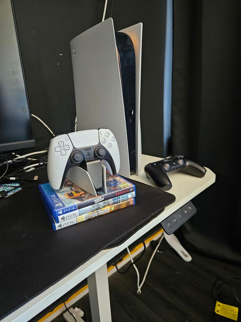 Ps5 diskversie + raceset en games, Ophalen of Verzenden, Zo goed als nieuw