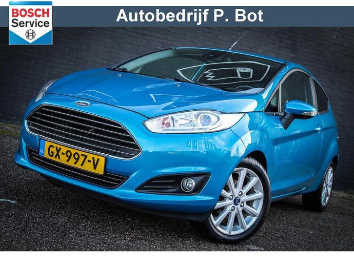 Ford Fiesta 1.0 EcoBoost Titanium Airco/Navi (bj 2015), Auto's, Ford, Bedrijf, Te koop, Fiësta, ABS, Airbags, Airconditioning