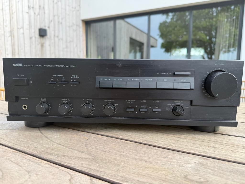 Yamaha natural sound versterker AX-530, Ophalen, Gebruikt, Yamaha, 60 tot 120 watt