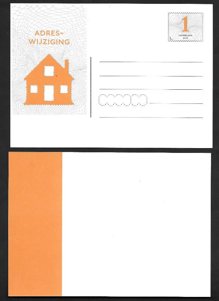 Adreswijziging Waarde 1 A6, zonder laserbedrukking Lees Info, Ophalen of Verzenden, Briefkaart