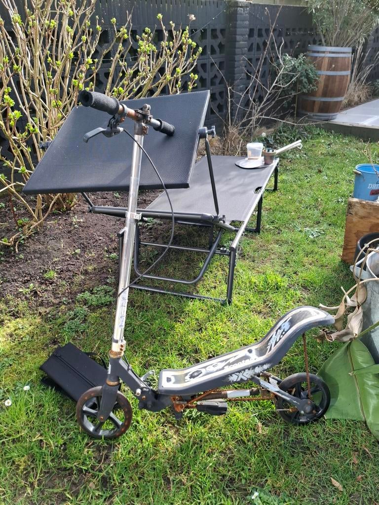 Space Scooter - Gebruikt, voor avontuurlijke ritten, Fietsen en Brommers, Steps, Ophalen of Verzenden, Gebruikt, Overige typen