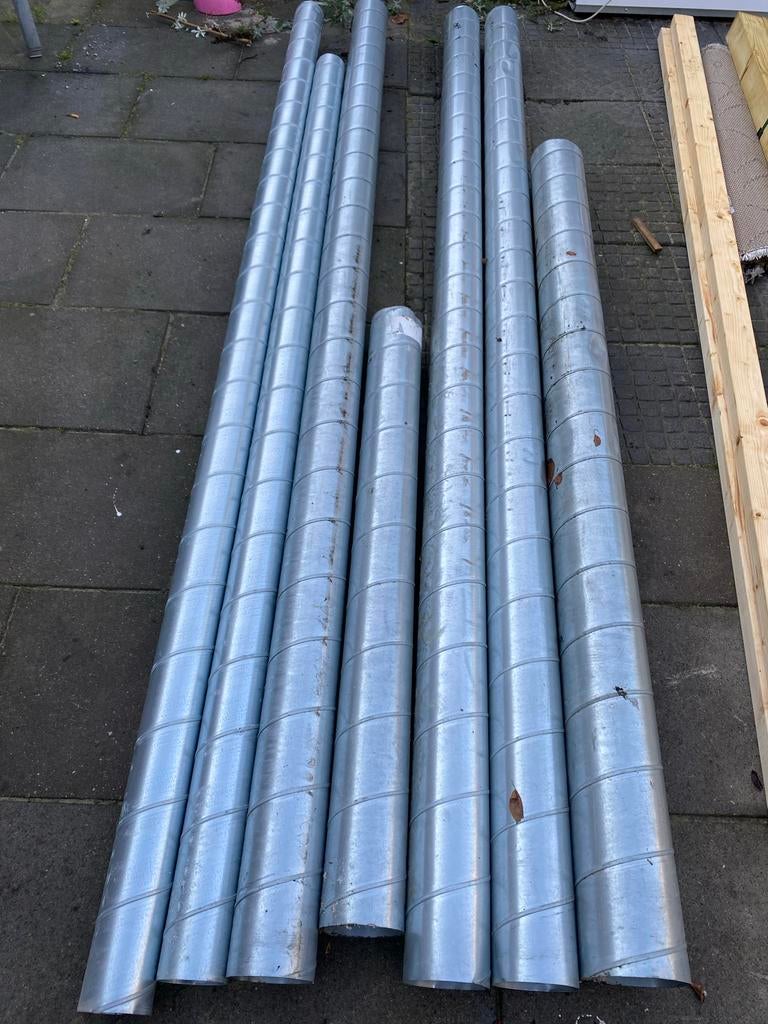 Diverse ventilatiekanalen - Spirobuis, Ophalen, Gebruikt, Ventilator