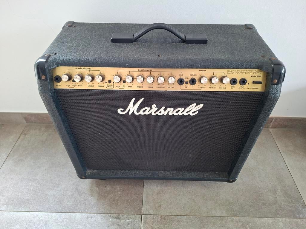 Marshall Valvestate 8080 gitaarversterker - Goede staat, Muziek en Instrumenten, Versterkers | Bas en Gitaar, Ophalen, Gebruikt