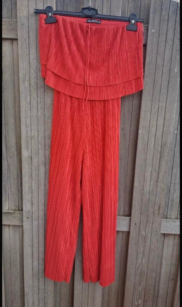 Koraal Jumpsuit Maat S - Zomers & Stijlvol, Kleding | Dames, Jumpsuits, Ophalen of Verzenden, Zo goed als nieuw, Maat 36 (S), Oranje