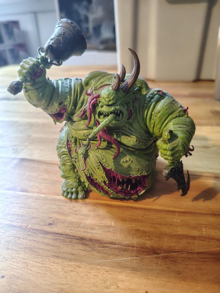 warhammer 40k/aos great unclean one, Ophalen of Verzenden, Zo goed als nieuw, Warhammer, Figuurtje(s)