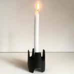 Vintage Deens matador gietijzer brutalist kaarsenhouder 70's, Huis en Inrichting, Woonaccessoires | Kandelaars en Kaarsen, Verzenden