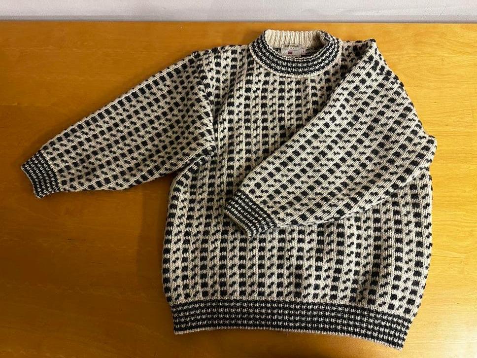 Mooi vintage noorse trui - DEVOLD - by Olmes Carretti L, Kinderen en Baby's, Kinderkleding | Mutsen, Sjaals en Handschoenen, Ophalen of Verzenden