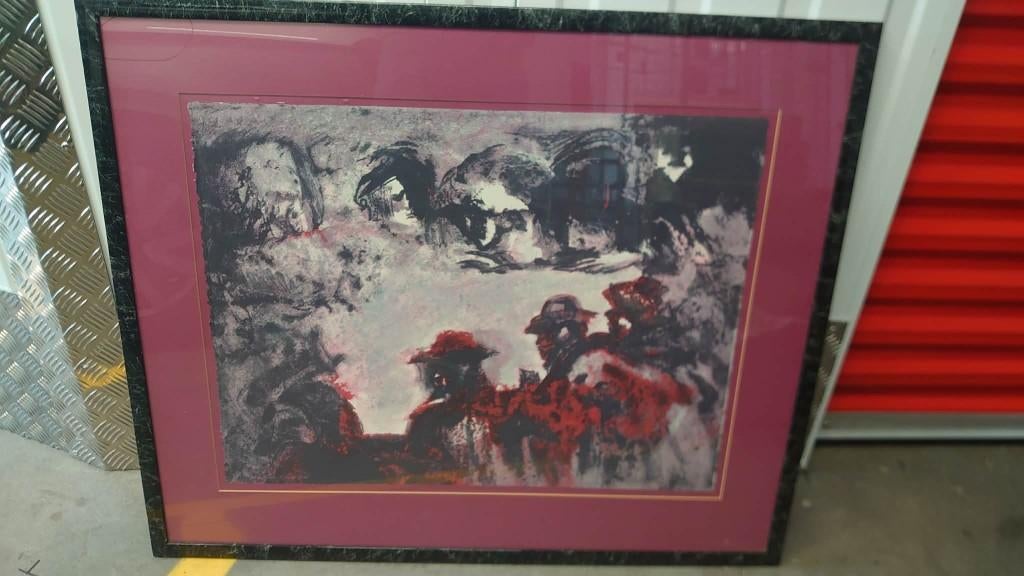 Luis Filcer - zeefdruk  20e eeuw, Ophalen