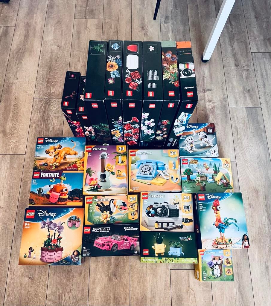 21 lege Lego dozen in perfecte staat, Ophalen, Zo goed als nieuw, Losse stenen, Lego