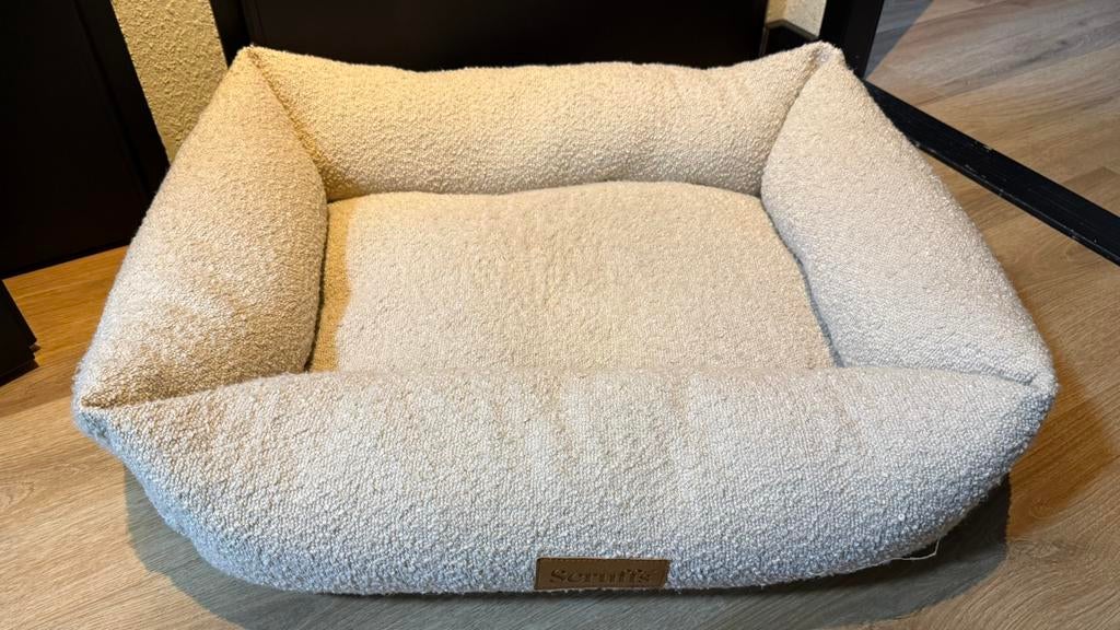 scruffs hondenmand boucle ivory - L, Ophalen, Zo goed als nieuw