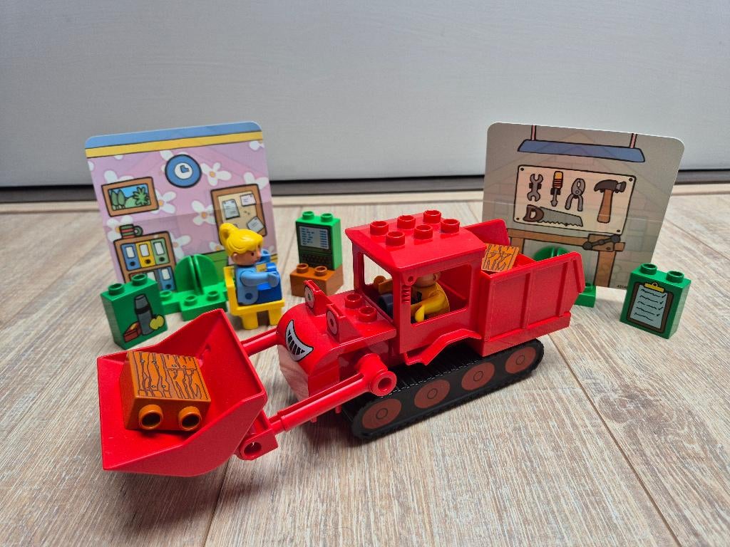 Lego Duplo Bob de Bouwer + Muck set, Kinderen en Baby's, Speelgoed | Duplo en Lego, Overige thema's, Ophalen of Verzenden, Zo goed als nieuw