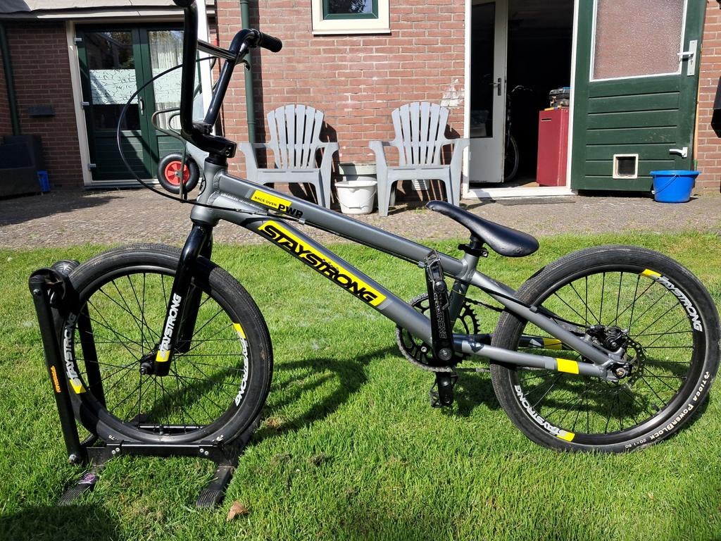 Staystrong Pro XXXL (22,5 inch) wedstrijd BMX fiets, Fietsen en Brommers, Ophalen, Gebruikt, 20 tot 24 inch, Staystrong