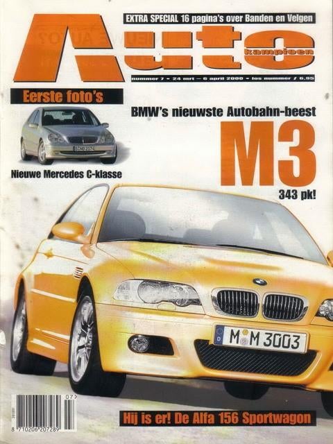 Autokampioen 7 2000 : Toyota MR2 - BMW M3 - Toyota Celica, Boeken, Auto's | Folders en Tijdschriften, Ophalen of Verzenden, Gelezen