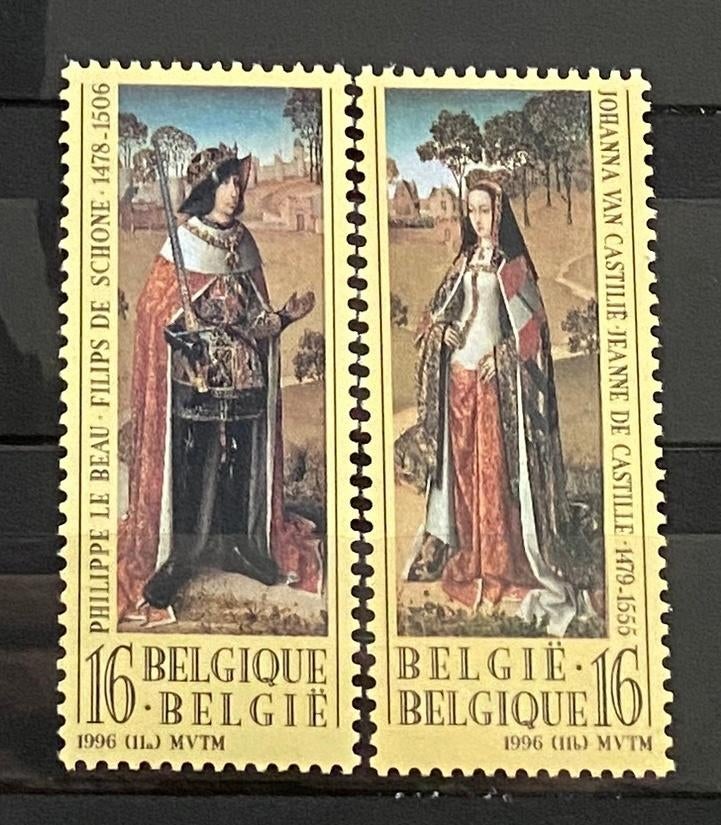 België, Mi 2713-2714, PF, Verzenden, Postfris