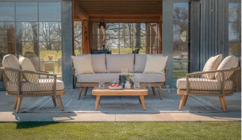 Lounge set MAZE Bali, Ophalen, 5 zitplaatsen, Outdoor with FLAIR, 3088KA