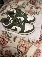 Nike Dunk Low - Wit/Groen, Ophalen of Verzenden, Groen, Sneakers of Gympen, Zo goed als nieuw