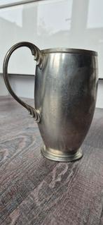 Antieke Tinnen Vaas met Handvat, Antiek en Kunst, Antiek | Tin, Ophalen of Verzenden