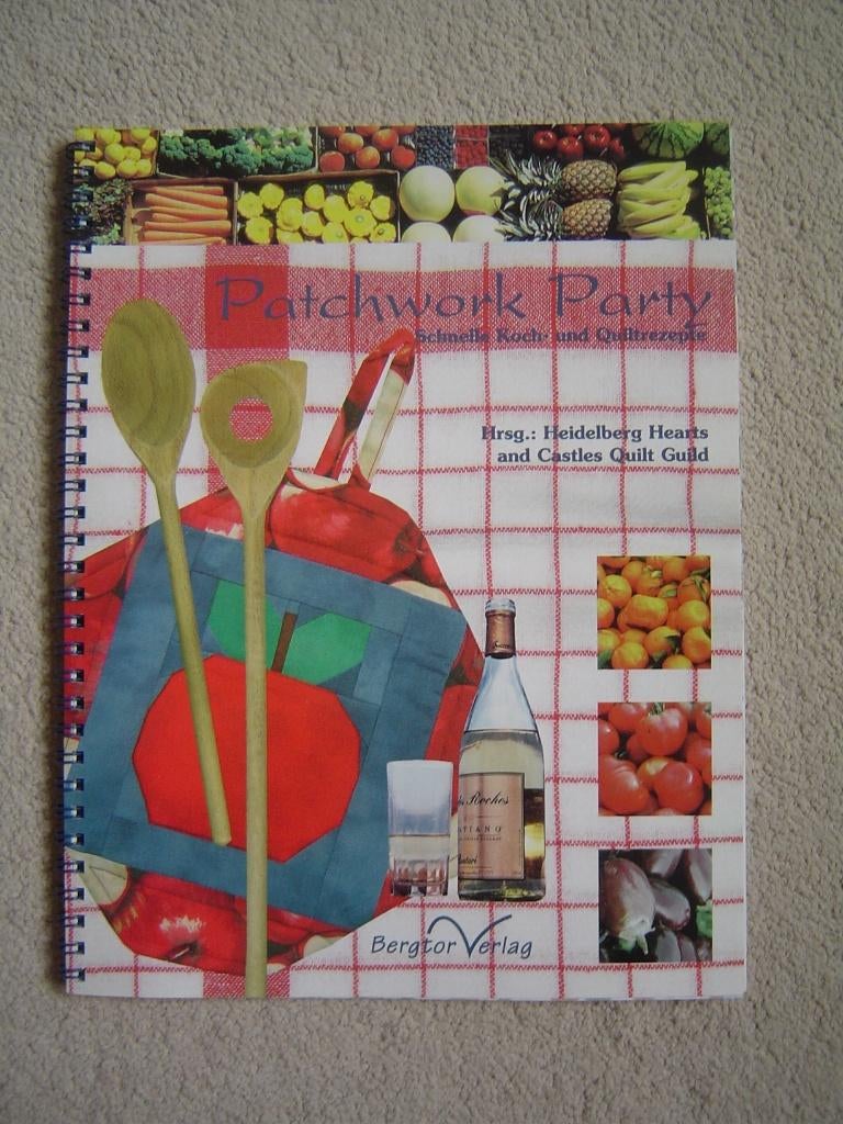 Boek: Patchwork Party (quilten en koken) Duitstalig, Boeken, Hobby en Vrije tijd, Ophalen of Verzenden, Gelezen, Overige onderwerpen