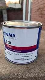 Sigma S2U Gloss RAL7042, Doe-het-zelf en Verbouw, Verf, Beits en Lak, Ophalen, Zo goed als nieuw, Lak, Grijs