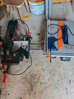 Parkside afkortzaag met verstekfunctie  en Ferm tafelzaag, Ophalen