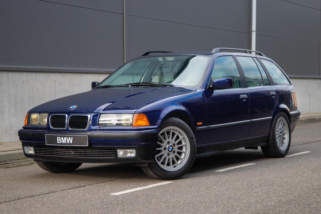 BMW 3-serie Touring 328i Executive | 200.000KM | Gedocumente, Achterwielaandrijving, Gebruikt, Blauw, Leder