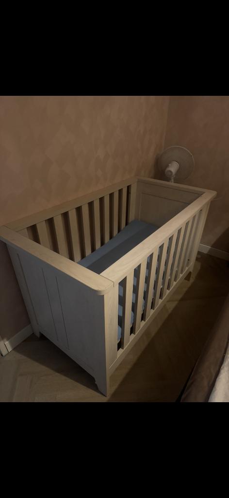 Babybed gratis, Huis en Inrichting, Slaapkamer | Bedden, Ophalen, Gebruikt, Eenpersoons, Hout