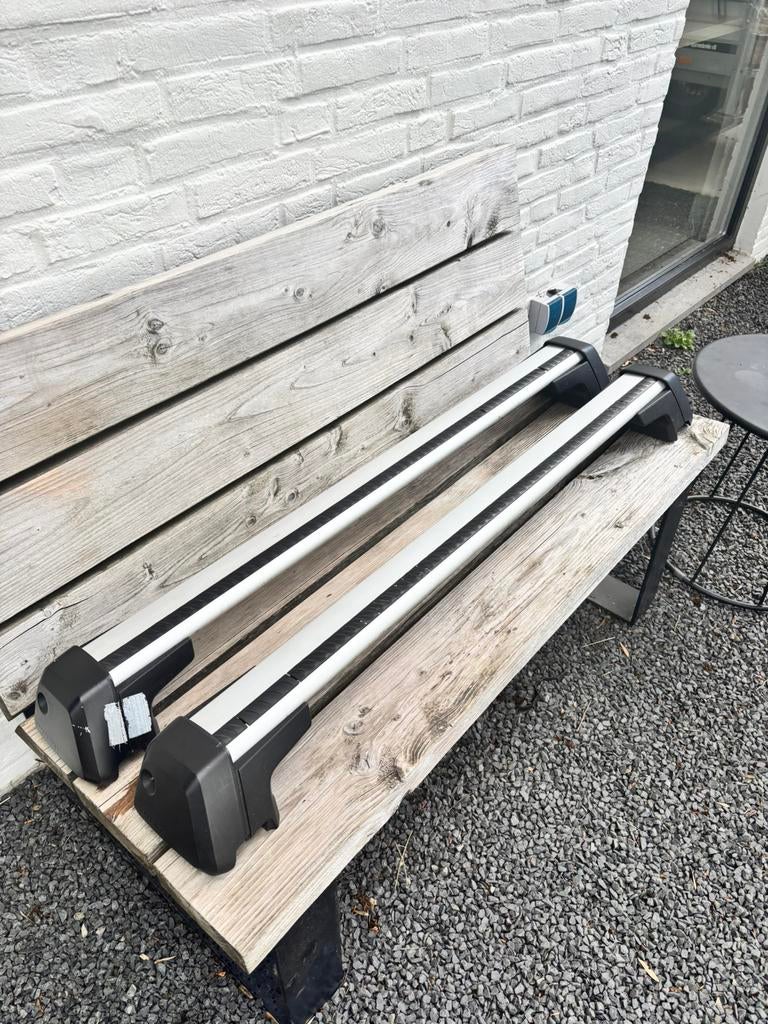 Thule Wingbars / Volvo V90 Dakdragers, Auto diversen, Dakdragers, Ophalen of Verzenden, Gebruikt