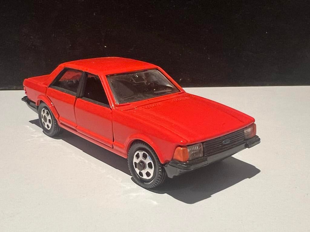 Metelotoy Ford Granada modelauto rood, Ophalen of Verzenden, Gebruikt, Auto, Overige merken