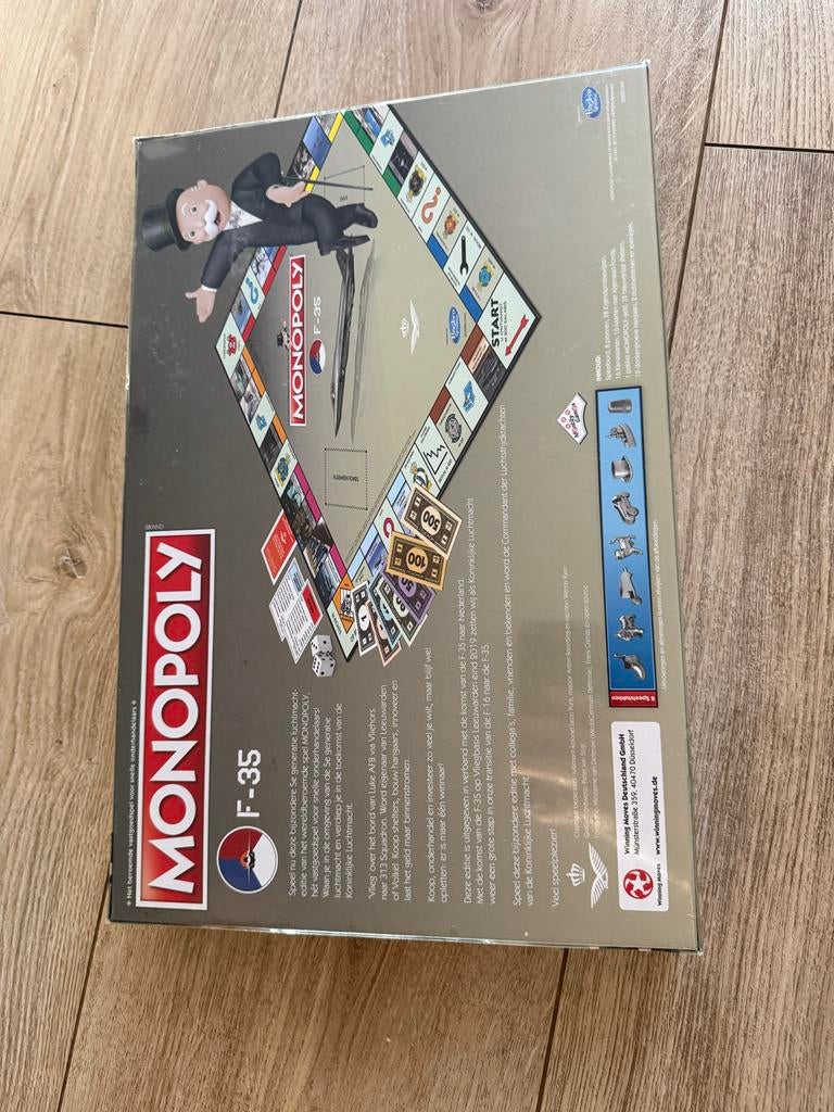 Monopoly F-35 Luchtmacht, Drie of vier spelers, Ophalen of Verzenden, Nieuw